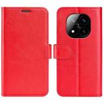 For Xiaomi Redmi Note 14 Pro+ R64 Texture Horizontal Flip Leather Phone Case(Red)