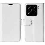 For Xiaomi 15 Pro R64 Texture Horizontal Flip Leather Phone Case(White)