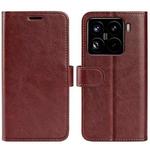For Xiaomi 15 Pro R64 Texture Horizontal Flip Leather Phone Case(Brown)