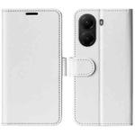 For Xiaomi Poco X7 Pro R64 Texture Horizontal Flip Leather Phone Case(White)