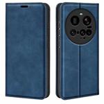 For Xiaomi 15 Ultra Retro-skin Magnetic Suction Leather Phone Case(Dark Blue)