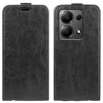 For Xiaomi Redmi Note 13 Pro 4G R64 Texture Single Vertical Flip Leather Phone Case(Black)