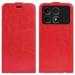 For Xiaomi Redmi K70 Ultra R64 Texture Single Vertical Flip Leather Phone Case(Red)