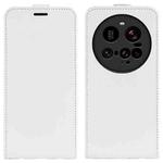 For Xiaomi 15 Ultra R64 Texture Single Vertical Flip Leather Phone Case(White)