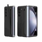 For Samsung Galaxy Z Fold5 5G Skinfeel Shockproof Phone Case with Pen(Black)