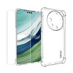 For Huawei Mate 60 Pro / 60 Pro+ ENKAY Transparent TPU Shockproof Phone Case with 3D PET Hot Bending Film
