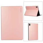 For Redmi Pad SE 11.0 ENKAY Leather Stand Smart Tablet Case(Rose Gold)