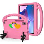 For Lenovo Tab P12 2022 Love Small Palm Holder EVA Tablet Case(Pink)