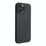 For iPhone 15 Pro ENKAY Liquid Silicone Soft Shockproof Phone Case(Black)