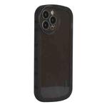 For iPhone 15 Pro Max ENKAY Hat-Prince Translucent Matte TPU Shockproof Phone Case(Black)