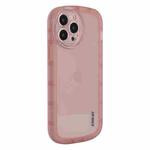 For iPhone 15 Pro Max ENKAY Hat-Prince Translucent Matte TPU Shockproof Phone Case(Pink)