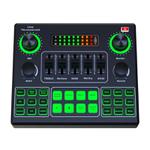 V9SJ Multifunctional Live Sound Card External Audio Mixer
