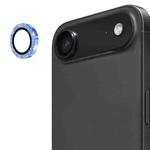 For iPhone 17 Air ENKAY Hat-Prince Glitter Rear Lens Aluminium Alloy Tempered Glass Film(Blue)