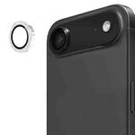 For iPhone 17 Air ENKAY Hat-Prince Glitter Rear Lens Aluminium Alloy Tempered Glass Film(Silver)