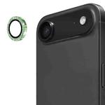 For iPhone 17 Air ENKAY Hat-Prince Glitter Rear Lens Aluminium Alloy Tempered Glass Film(Deep Green)