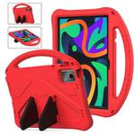 For Lenovo Tab M11 /Xiaoxin Pad 11 2024 EVA Shockproof Tablet Case with Holder(Red)