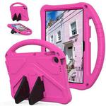 For Lenovo Tab TB-311 / WIFI 10.1 2025 EVA Shockproof Tablet Case with Holder(Rose Red)