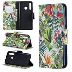 3D Colored Drawing Pattern Horizontal Flip Leather Case for Huawei Honor 10i / P Smart Plus, with Holder & Card Slots & Wallet(Banana Leaf)