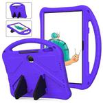For Honor Pad 9 12.1 2023 EVA Shockproof Tablet Case with Holder(Purple)