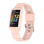 For Fitbit Charge 6 / 5 / 4 / 3 Armor Integrated TPU Watch Band(Light Pink)