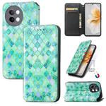 For vivo S18e CaseNeo Colorful Magnetic Leather Phone Case(Emeralds)