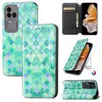 For vivo S18 Pro CaseNeo Colorful Magnetic Leather Phone Case(Emeralds)