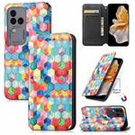 For vivo S18 Pro CaseNeo Colorful Magnetic Leather Phone Case(Magic Space)