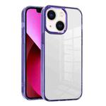 For iPhone 13 Ice Color Clear PC Hybrid TPU Phone Case(Purple)