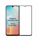 ForSamsung Galaxy M16 5G MOFI 9H 2.5D Full Screen Tempered Glass Film(Black)