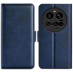 For Xiaomi 15 Ultra Dual-side Magnetic Buckle Horizontal Flip Leather Phone Case(Dark Blue)