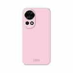 For Huawei Nova 12 MOFI Qin Series Skin Feel All-inclusive PC Phone Case(Pink)