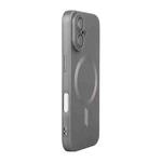 For iPhone 16 ENKAY MagSafe Matte TPU Phone Case with Lens Film(Dark Grey)