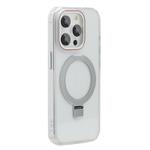 For iPhone 12 Pro Max Starlink Stand Clear Magsafe Phone Case(Transparent)