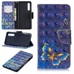 3D Colored Drawing Pattern Horizontal Flip Leather Case for  Huawei P30, with Holder & Card Slots & Wallet(Butterfly)