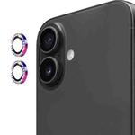 For iPhone 17 ENKAY AR Anti-reflection Individual Diamond Ring Camera Lens Glass Full Film(Colorful)