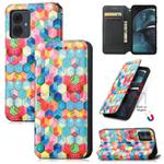 For Motorola Moto G14 CaseNeo Colorful Magnetic Leather Phone Case(Magic Space)