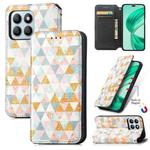 For  Honor X8b CaseNeo Colorful Magnetic Leather Phone Case(Rhombus)
