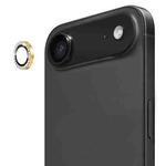 For iPhone 17 Air ENKAY AR Anti-reflection Individual Diamond Ring Camera Lens Glass Full Film(Golden)
