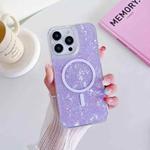 For iPhone 12 / 12 Pro Shell Texture MagSafe TPU Phone Case(Purple)