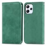 For Xiaomi Redmi 12 4G Retro Skin Feel Magnetic Flip Leather Phone Case(Green)