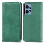For Xiaomi Redmi Note 12 4G Retro Skin Feel Magnetic Flip Leather Phone Case(Green)