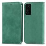 For Xiaomi Redmi Note 12S Retro Skin Feel Magnetic Flip Leather Phone Case(Green)