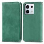 For Xiaomi Redmi Note 13 Pro 5G Retro Skin Feel Magnetic Flip Leather Phone Case(Green)