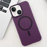 For iPhone 14 Ice Fog MagSafe PC Phone Case(Purple)