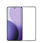 For OPPO Reno14 Pro MOFI 9H 2.5D Full Screen Tempered Glass Film(Black)