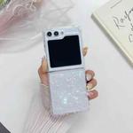 For Samsung Galaxy  Z Flip5 Shell Pattern Epoxy TPU Phone Case(Dazzling)