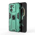 For Xiaomi 13T Supersonic Armor PC Hybrid TPU Phone Case(Green)