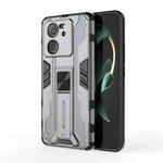 For Xiaomi 13T Pro Supersonic Armor PC Hybrid TPU Phone Case(Grey)