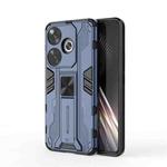 For Xiaomi Redmi Turbo 3 Supersonic Armor PC Hybrid TPU Phone Case(Blue)