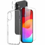 For iPhone 17 NORTHJO 3 in 1 TPU Phone Case with Screen Film and Lens Film(Clear)